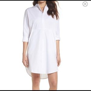 Caara White Boyfriend Shirtdress XS          109